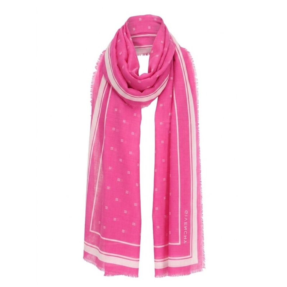 Givenchy Pink Cashmere Women's Scarf